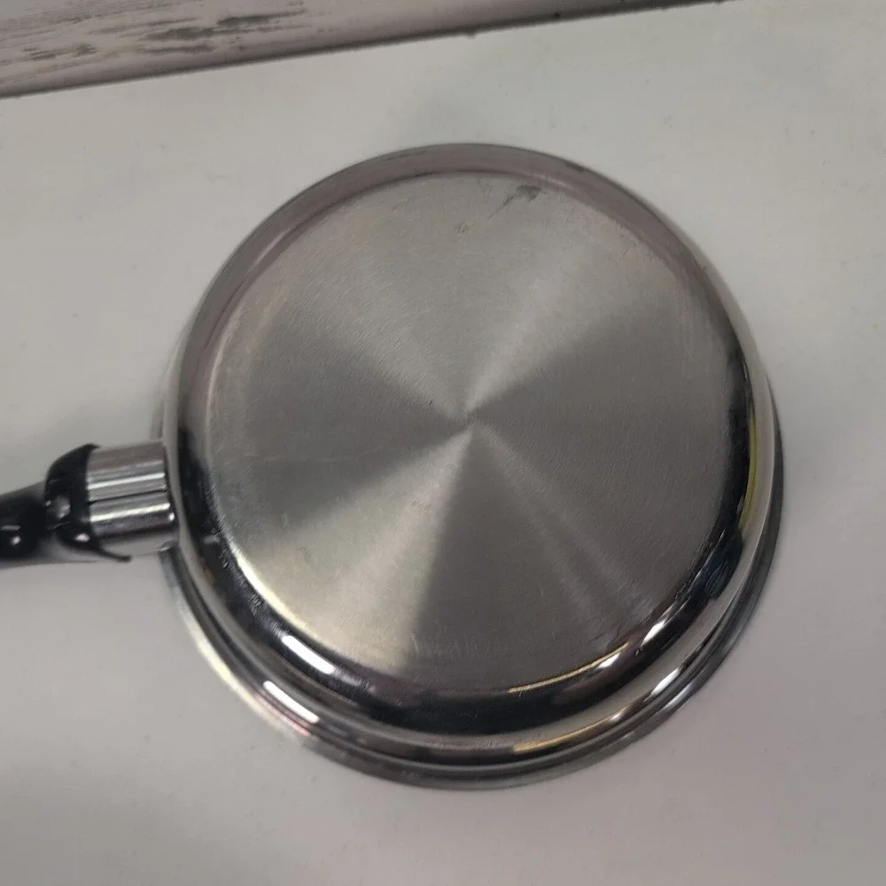 Kitchen Craft by West Bend 1‎ qt. Stainless Steel Saucepan with Steam Vent Lid.